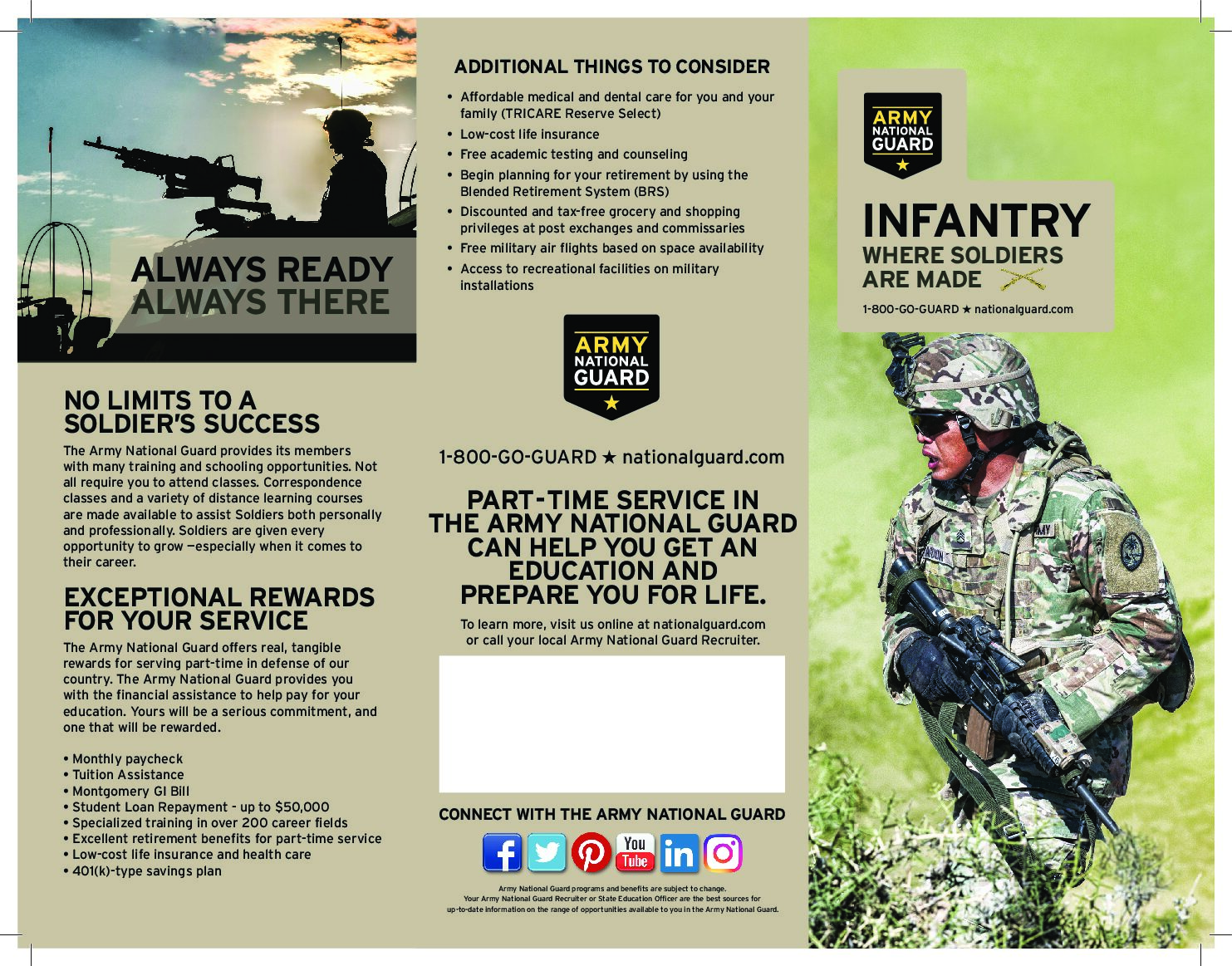 flyers Oklahoma Army Guard Recruiting